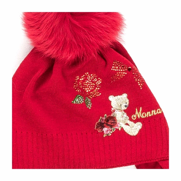 MonnaLisa Baby Girl Wool Blend Hat - Picture 11 of 15